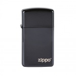 Zapalniczka Zippo Ebony Slim w/Zippo Logo 27365  